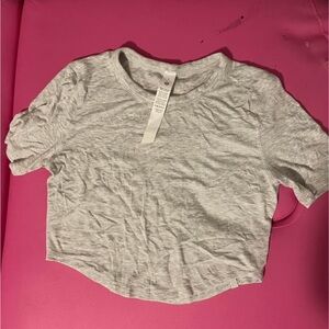 Lululemon grey shirt size 6